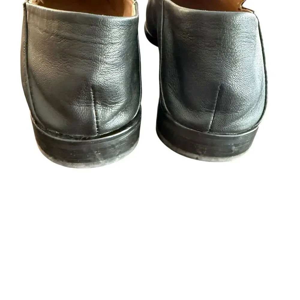 Vince Camuto Cakella Leather Loafer Black Shoes Size 9.5M - Picture 4 of 6